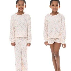 Splendid Girls Size Large 14/16 3 Piece Sleep Set Pajamas NWT